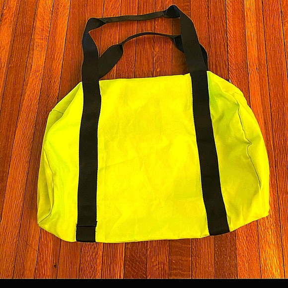 Neon Yellow "Gym" Bag 《PINK》 - Picture 2 of 3